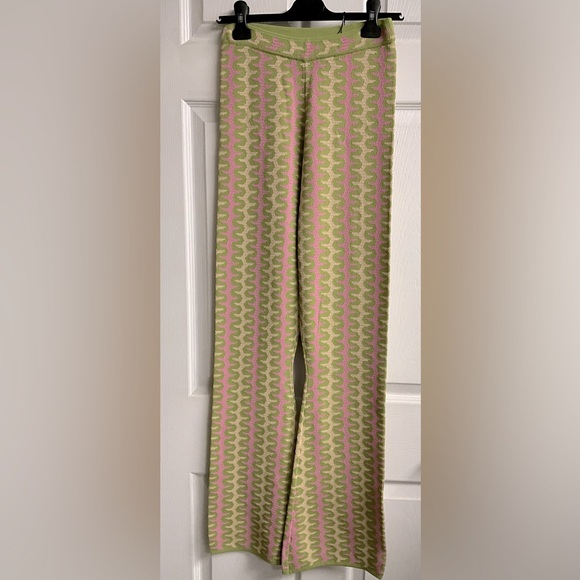 Guerin Knit Flared Pants - Picture 3 of 6